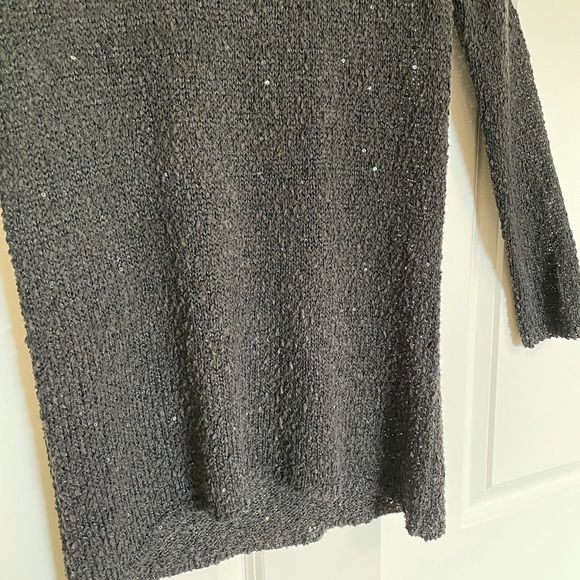 MAX STUDIO long evening sweater in black - Picture 2 of 5